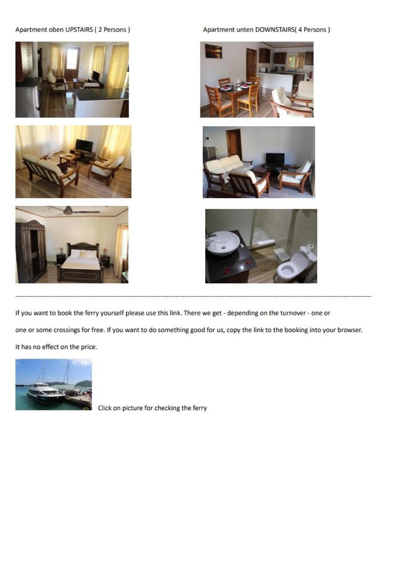 Korrine'S Cottage Horizon Beau Vallon  Bagian luar foto